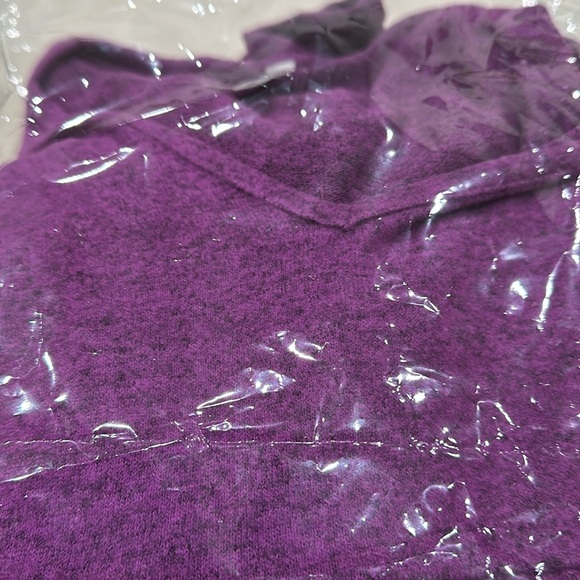 "The Michelle" Magenta Babydoll Brushed Hachi Top - Picture 5 of 5